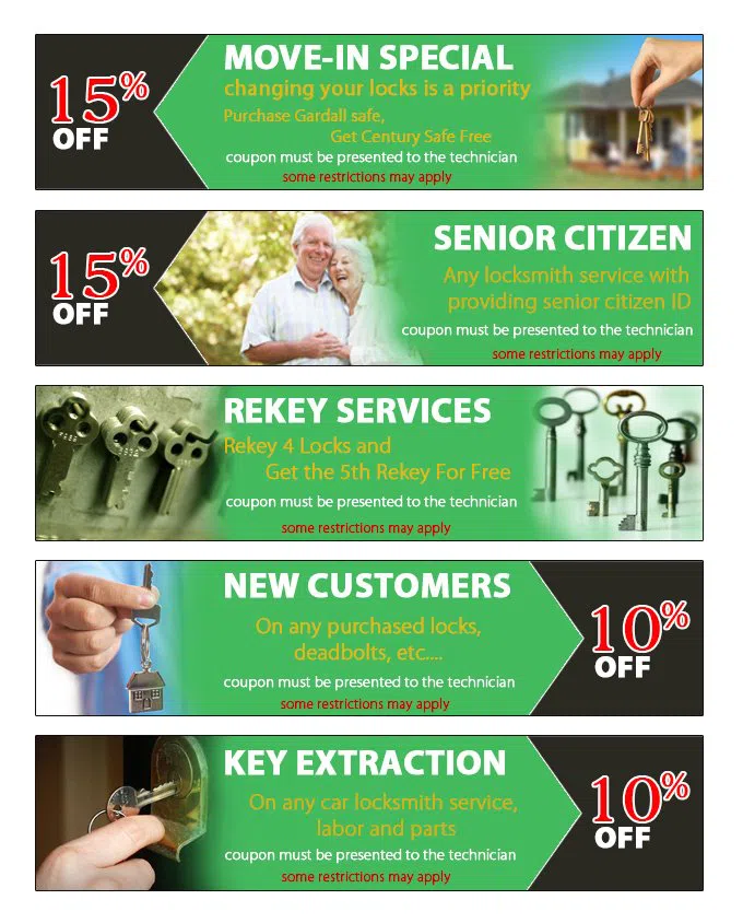 Lock Safe Services Dayton, OH 937-587-0187 - coupon23-set-five